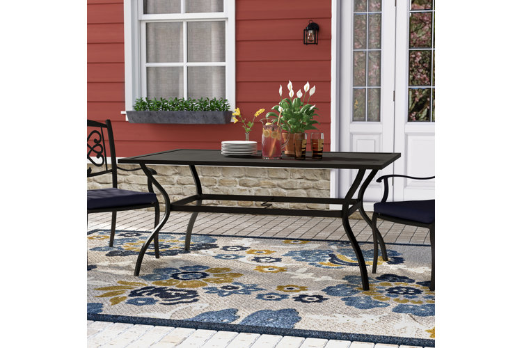Top 15 Umbrella Hole Patio Dining Tables in 2023 Wayfair